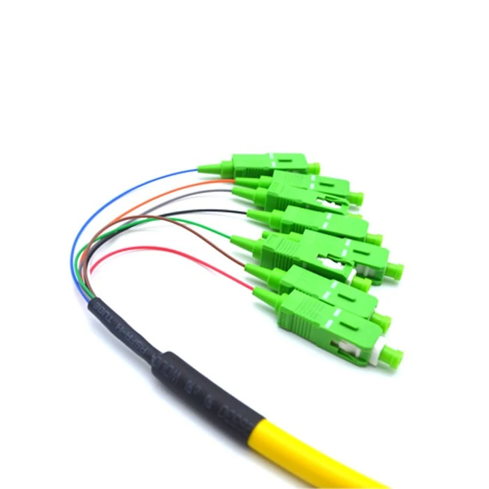 Fiber Optik Fanout Pigtail SC APC