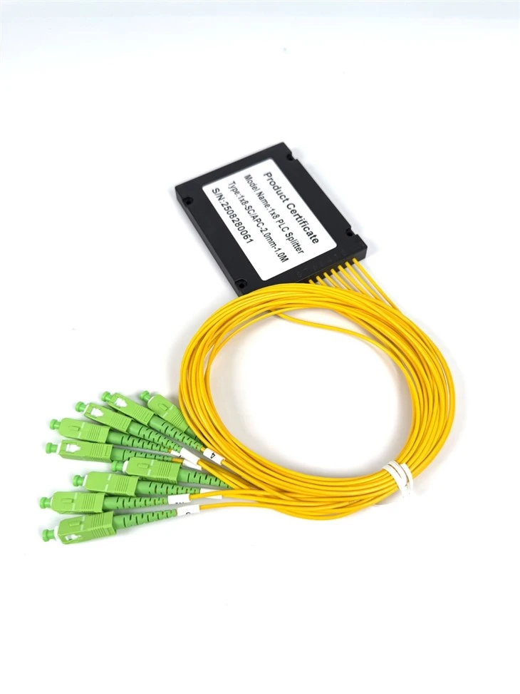 1x8 Fiber Optik Bölücü SC APC