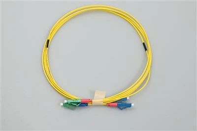 Fiber Optik Bağlantı Kablosu Lc apc'den lc upc'ye Dubleks Sarı